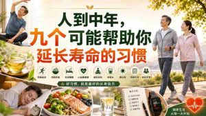 付费文章:人到中年,九个可能帮助你延长寿命的习惯-任任的小木屋 - 热点知汇