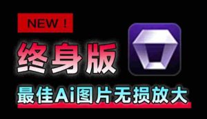 Win/Mac双端支持!最新永久终身版,支持老照片修复,图片变清晰无损放大工具,Aiarty Image Enhancer-任任的小木屋 - 热点知汇