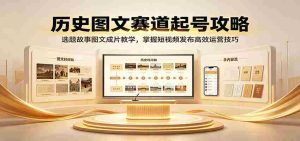 历史图文赛道起号攻略:选题故事图文成片教学,掌握短视频发布高效运营技巧-任任的小木屋 - 热点知汇