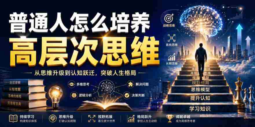 公众号付费文章:普通人怎么培养高层次思维-任任的小木屋 - 热点知汇