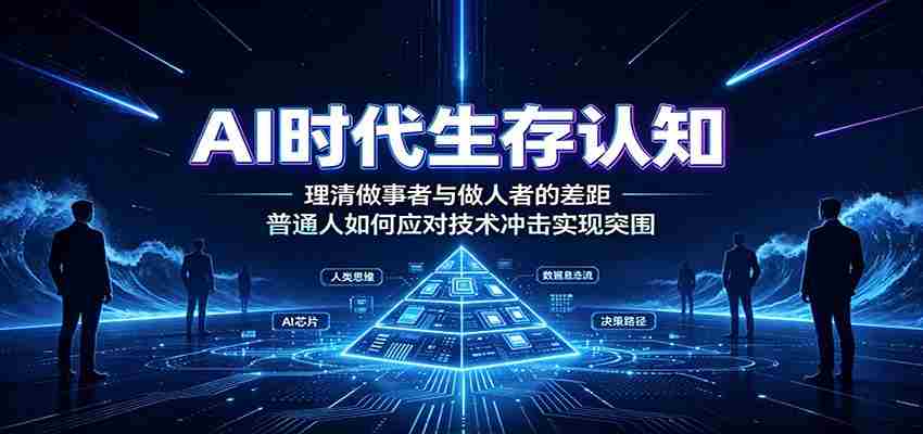 AI时代生存认知：理清做事者与做人者的差距，普通人如何应对技术冲击实现突围-任任的小木屋 - 热点知汇
