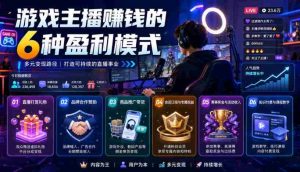 付费文章：游戏主播賺钱的6种盈利模式-任任的小木屋 - 热点知汇