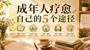 付费文章:成年人疗愈自己的5个途径-任任的小木屋 - 热点知汇