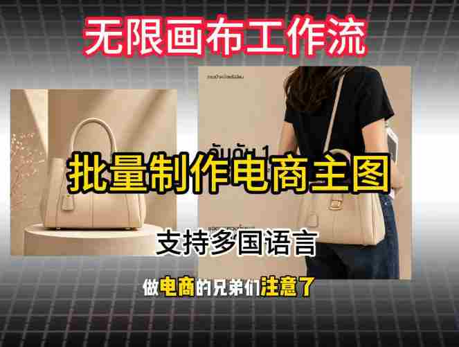 批量复刻电商爆款主图工作流搭建教学，批量下载，支持多国语言，不管是国内电商还是跨境店群都能用-任任的小木屋 - 热点知汇