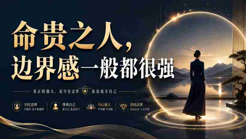 付费文章：命贵之人，边界感一般都很强-任任的小木屋 - 热点知汇