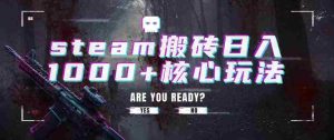 steam搬砖项目，一周只需1-2小时，轻松月入过万，上不封顶【揭秘】-任任的小木屋 - 热点知汇