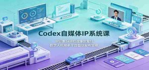 Codex自媒体IP系统课:IP诊断Skill打造爆款复刻,数字人视频多平台自动发布实操-任任的小木屋 - 热点知汇