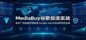 MediaBuy谷歌投流实战：海外广告联盟环境搭建，Google Ads冷启动防风控实操-任任的小木屋 - 热点知汇