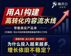 小红书AI内容生产2026年线下课完整现场还原版，用AI构建高转化内容流水线-任任的小木屋 - 热点知汇