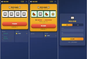幸运大转盘抽奖系统源码-任任的小木屋 - 热点知汇