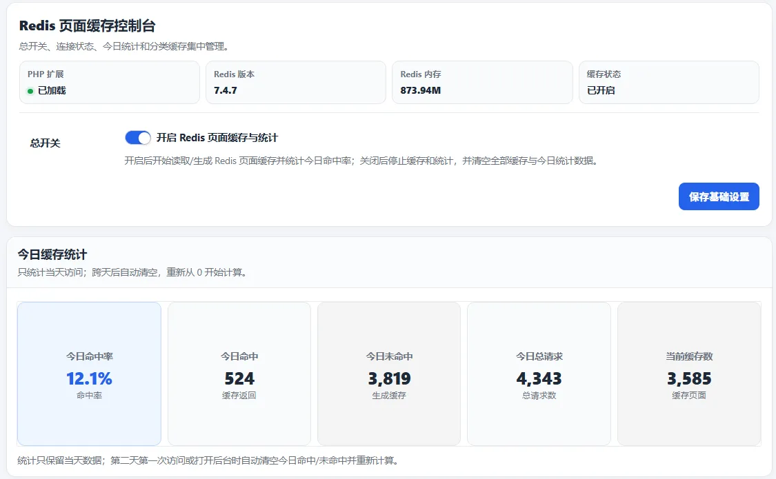 LB Redis 页面缓存插件 – Z-Blog 全站页面加速免费插件-任任的小木屋 - 热点知汇