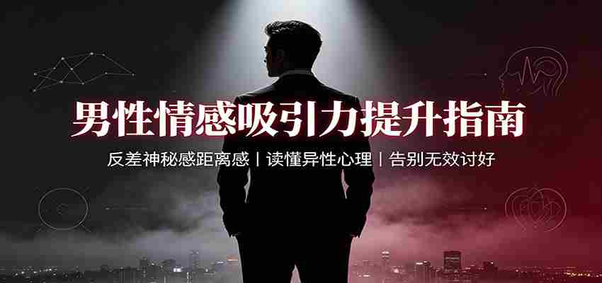 男性情感吸引力提升指南：反差神秘感距离感，读懂异性心理，告别无效讨好-任任的小木屋 - 热点知汇