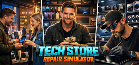 数码店维修模拟器/Tech Store and Repair Simulator    Build.23909024   免安装中文版-任任的小木屋 - 热点知汇