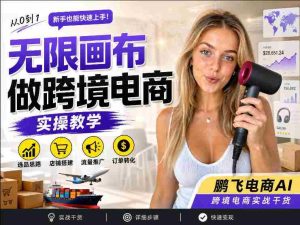 【跨境电商必备】AI无线画布制作商品宣传视频,四步搞定,无线画布工作流,操作简单好上手-任任的小木屋 - 热点知汇