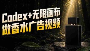 一张商品图，如何用Codex+无限画布做出香水密林广告视频-任任的小木屋 - 热点知汇