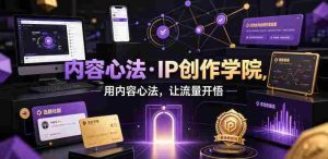 内容心法·IP创作学院，用内容心法，让流量开悟-任任的小木屋 - 热点知汇