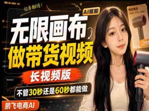 【保姆级教程】无限画布搭建长带货视频,拼接不翻车全程一致,小白跟着步骤也能上手-任任的小木屋 - 热点知汇