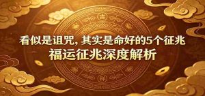 付费文章：《看似是诅咒，其实是命好的5个征兆》福运征兆深度解析-任任的小木屋 - 热点知汇