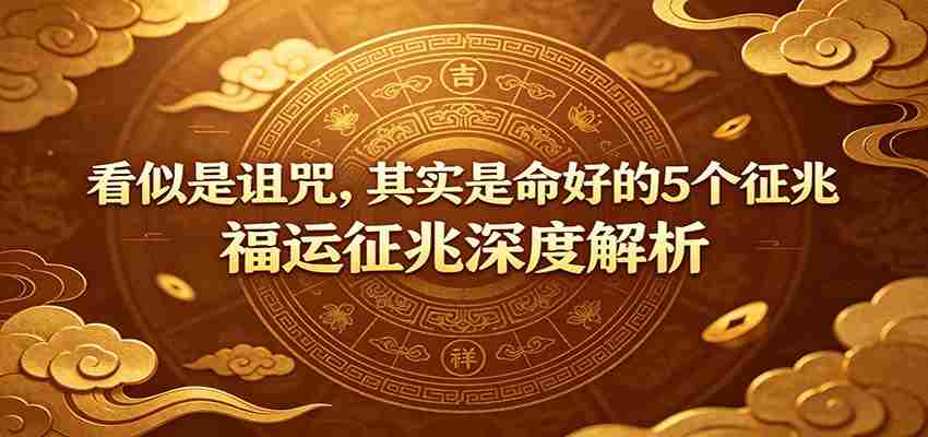 付费文章：《看似是诅咒，其实是命好的5个征兆》福运征兆深度解析-任任的小木屋 - 热点知汇
