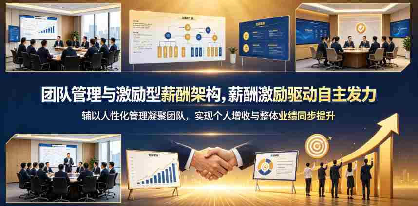 团队管理与激励型薪酬架构，薪酬激励驱动自主发力，辅以人性化管理凝聚团队，实现个人增收与整体业绩同步提升-任任的小木屋 - 热点知汇
