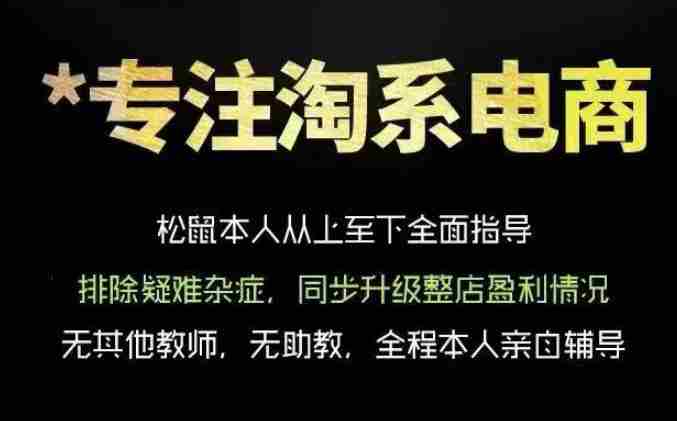 松鼠会电商VIP课程，从基础布局到高阶优化，助你掌握淘宝运营逻辑，提升店铺流量与转化-任任的小木屋 - 热点知汇