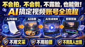 AI短视频起号实战项目，用AI做视频起号，45天涨粉12W，一条广告8.5k，广告接到手软，引流、变现两不误！-任任的小木屋 - 热点知汇