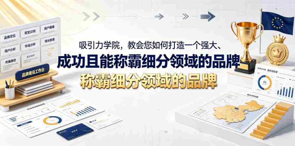 吸引力学院，教会您如何打造一个强大、成功且能称霸细分领域的品牌！【原创双语字幕】-任任的小木屋 - 热点知汇