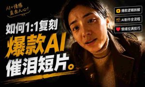 豆包+Gemini生成真人AI短剧-拆解复刻百万爆款第一人称短片,一站式讲透爆款复刻全流程-任任的小木屋 - 热点知汇