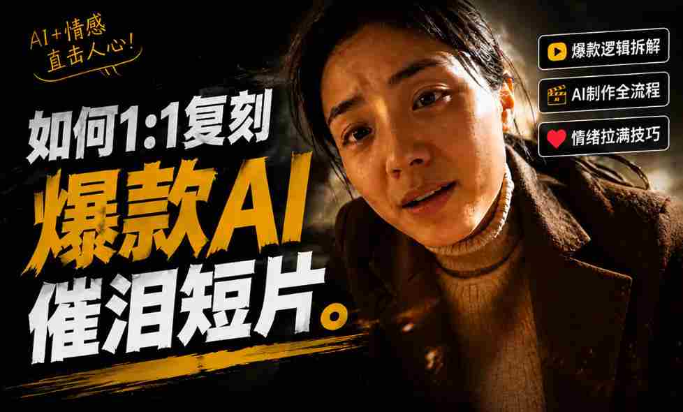 豆包+Gemini生成真人AI短剧-拆解复刻百万爆款第一人称短片，一站式讲透爆款复刻全流程-任任的小木屋 - 热点知汇