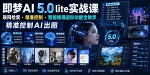 即梦AI 5.0 lite实战课,联网检索・精准控制・智能推理进阶功能全教学,精准控制AI出图-任任的小木屋 - 热点知汇