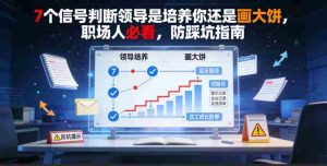 付费文章:7个信号判断领导是培养你还是画大饼,职场人必看,防踩坑指南-任任的小木屋 - 热点知汇
