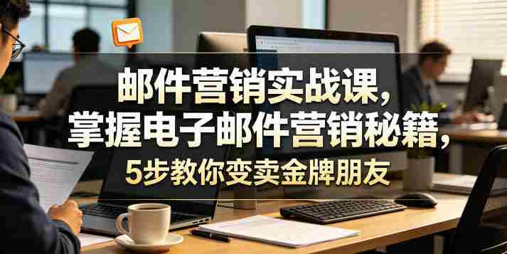邮件营销实战课，掌握电子邮件营销秘籍，5步教你变卖金牌朋友【原创双语字幕】-任任的小木屋 - 热点知汇