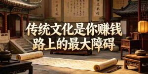 付费文章：传统文化是你賺钱路上的最大障碍-任任的小木屋 - 热点知汇