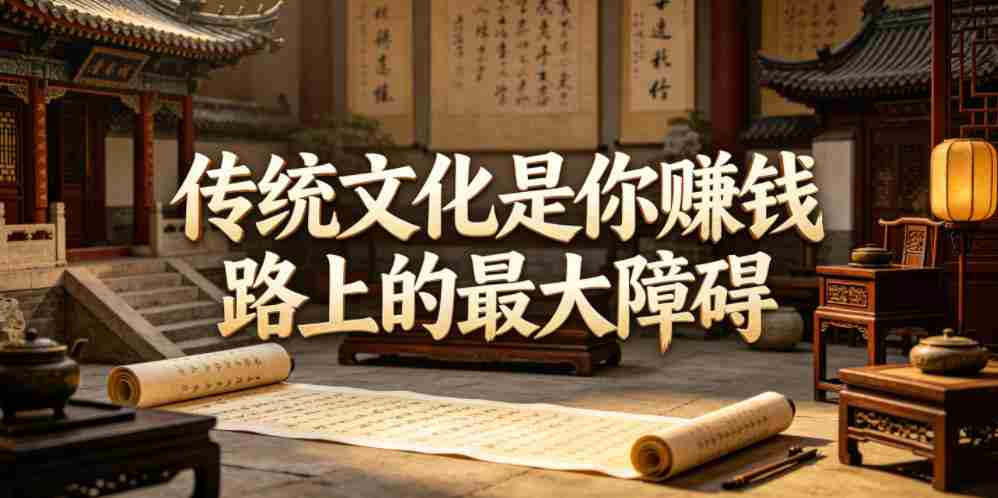 付费文章：传统文化是你賺钱路上的最大障碍-任任的小木屋 - 热点知汇