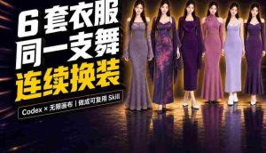 同一支舞,6套衣服按顺序切换:我把服装换装视频做成了一个Skill-任任的小木屋 - 热点知汇