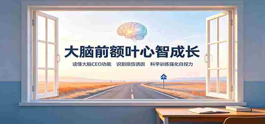 大脑前额叶心智成长：读懂大脑CEO功能，识别损伤诱因，科学训练强化自控力-任任的小木屋 - 热点知汇
