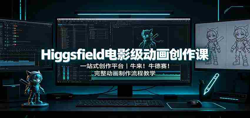 Higgsfield电影级动画创作课：一站式创作平台，牛来！牛德赛！完整动画制作流程教学-任任的小木屋 - 热点知汇
