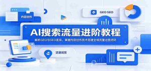 AI搜索流量进阶教程：解析GEO与SEO差异，掌握内容创作技术搭建全域流量运营闭环-任任的小木屋 - 热点知汇