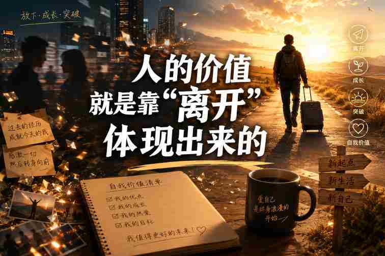 付费文章：人的价值就是靠“离开”体现出来的-任任的小木屋 - 热点知汇