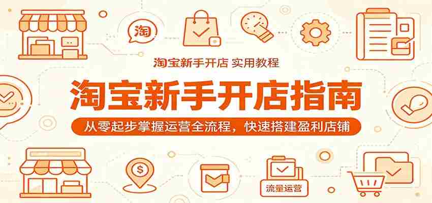 淘宝新手开店指南：从零起步掌握运营全流程，快速搭建盈利店铺-任任的小木屋 - 热点知汇