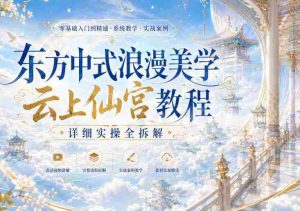 东方中式浪漫美学云上仙宫教程，详细实操全拆解-任任的小木屋 - 热点知汇