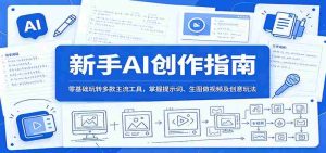 新手AI创作指南：零基础玩转多款主流工具，掌握提示词、生图做视频及创意玩法-任任的小木屋 - 热点知汇