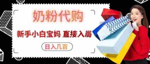 拼多多奶粉代购一单大几十,日入几百,新手小白宝妈直接入局!-任任的小木屋 - 热点知汇