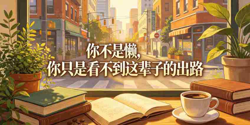付费文章：你不是懒，你只是看不到这辈子的出路-任任的小木屋 - 热点知汇