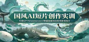 国风AI短片创作实训：巧用GPT与Seedance2.0零基础复刻白蛇传影视短片-任任的小木屋 - 热点知汇