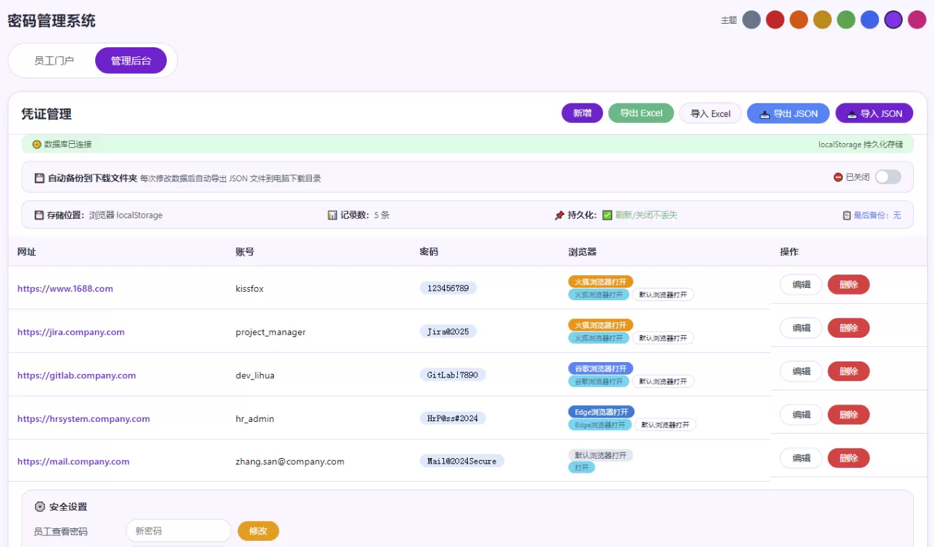 个人整改后做的html版网页密码管理系统-任任的小木屋 - 热点知汇