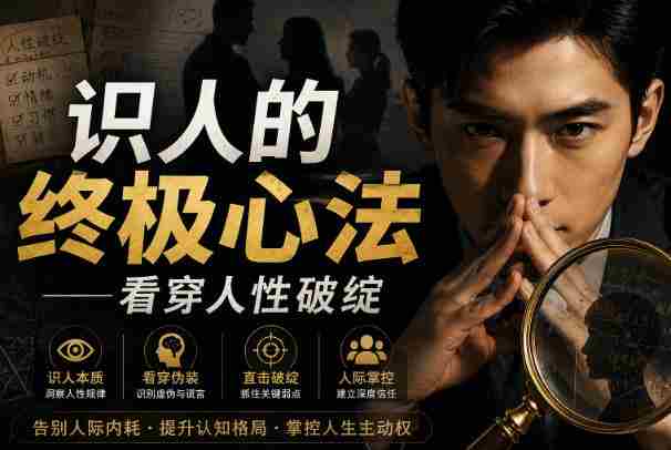 付费文章：识人的终极心法——看穿人性破绽-任任的小木屋 - 热点知汇