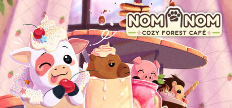 森林角落的茶话会 /Nom Nom Cozy Forest Café  v1.0.8.1 免安装中文版-任任的小木屋 - 热点知汇