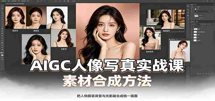 AIGC人像写真实战课：软件平台部署筹备，素材合成方法，多题材写真案例-任任的小木屋 - 热点知汇