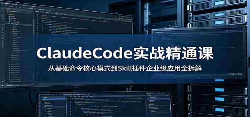 ClaudeCode实战精通课：从基础命令核心模式到Skill插件企业级应用全拆解-任任的小木屋 - 热点知汇